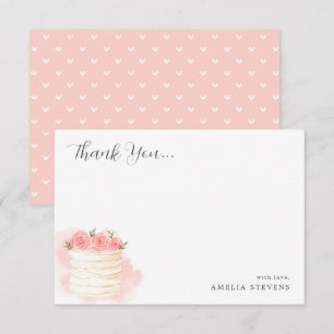 Love Is Sweet Bridal Shower Thank You Invitation