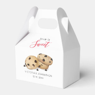Love is Sweet Cookie Wedding Favour Box