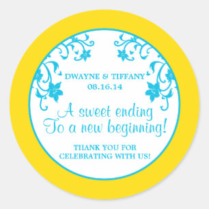 Love is Sweet - Flowers Classic Round Sticker