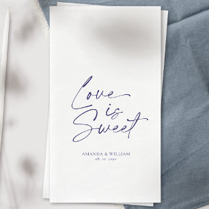Love is Sweet Guest Towel Napkin