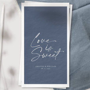 Love is Sweet Guest Towel Napkin