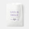 Love Is Sweet Lavender and Grey Wedding Bags