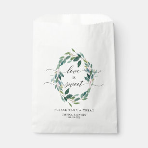 Love is Sweet Please Take A Treat Favour Bags