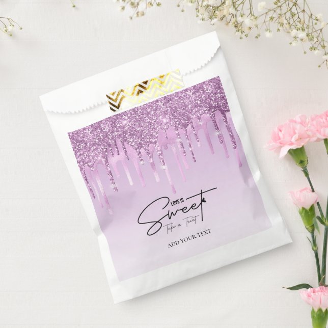 Love is Sweet Please Take a Treat Party Favour Bags (Sealed)