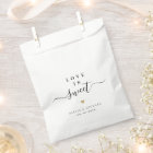 Love is sweet simple elegant script wedding