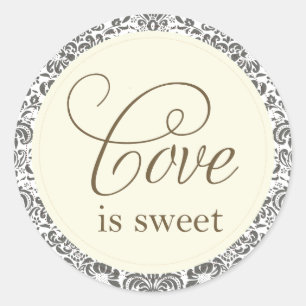love is sweet sticker