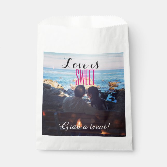 Love is Sweet Treat Bag (Front)
