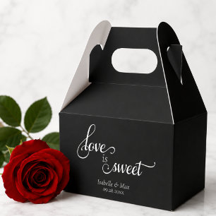 Love is Sweet Wedding Favour Box
