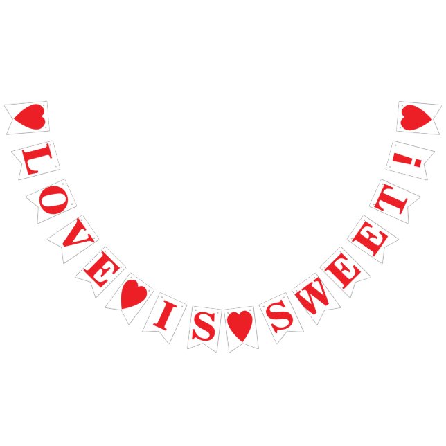 LOVE IS SWEET! WEDDING SIGN DECOR (All)