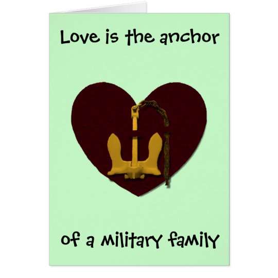Love is the Anchor Card