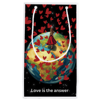 Love is the answer  gift bag