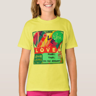 Love is the Answer Jumble T-Shirt