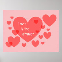 "Love is the answer"
