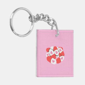 "Love is the Best Medicine" keychain