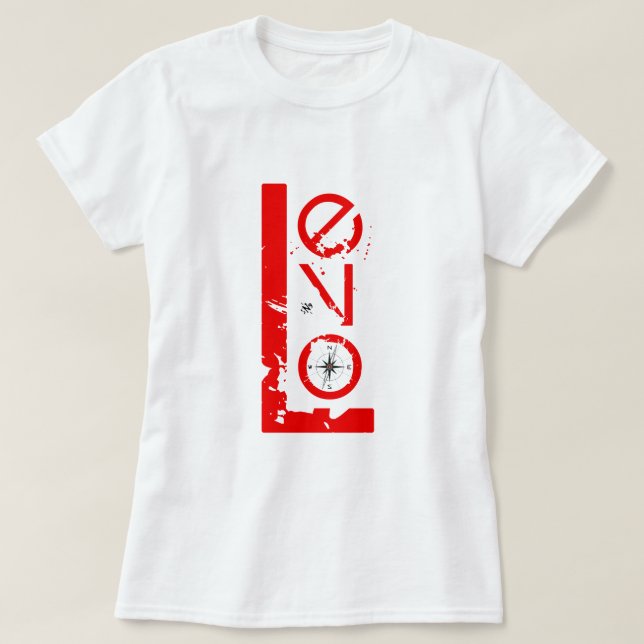 Love is the compass v1 T-Shirt (Design Front)