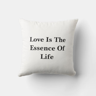 Love is the Essence of life Cushion Cover