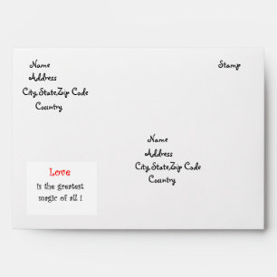 Love is the greatest magic of all!-envelope envelope