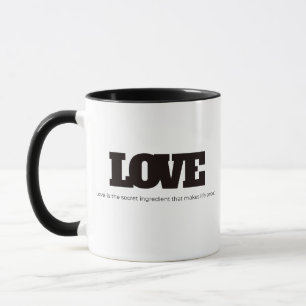 Love is The Secret Ingredient Mug