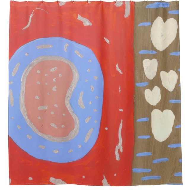Love Isle Shower Curtain (Front)
