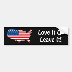 Love It America Bumper Sticker