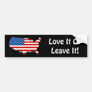 Love It America Bumper Sticker