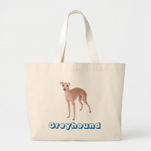 Love Italian Greyhound Puppy Dog Tote Bag