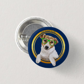 Love Jack Russell Terrier one-point original♡ 3 Cm Round Badge