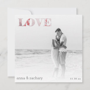 *~*  LOVE Japanese Silk  + RSVP -  QR AR27 Wedding Invitation