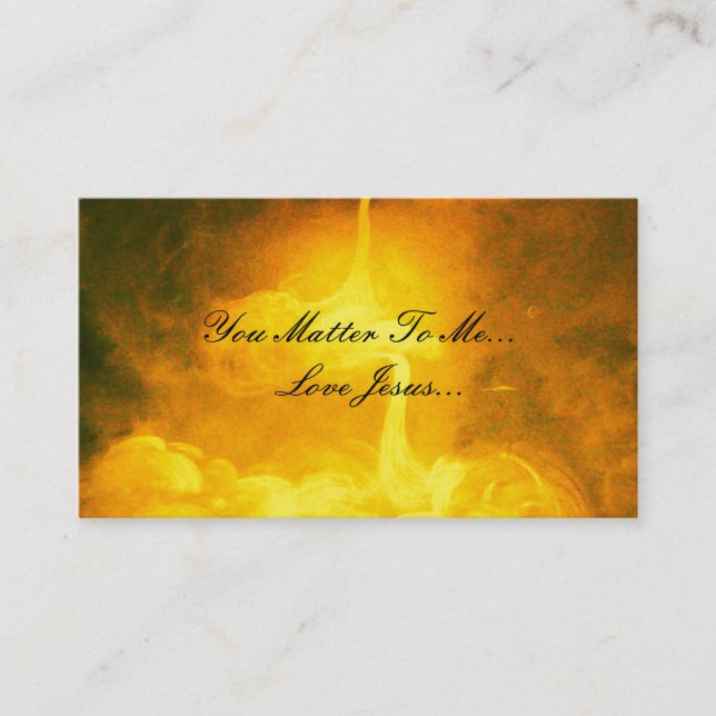 Love Jesus Business Card (Front)