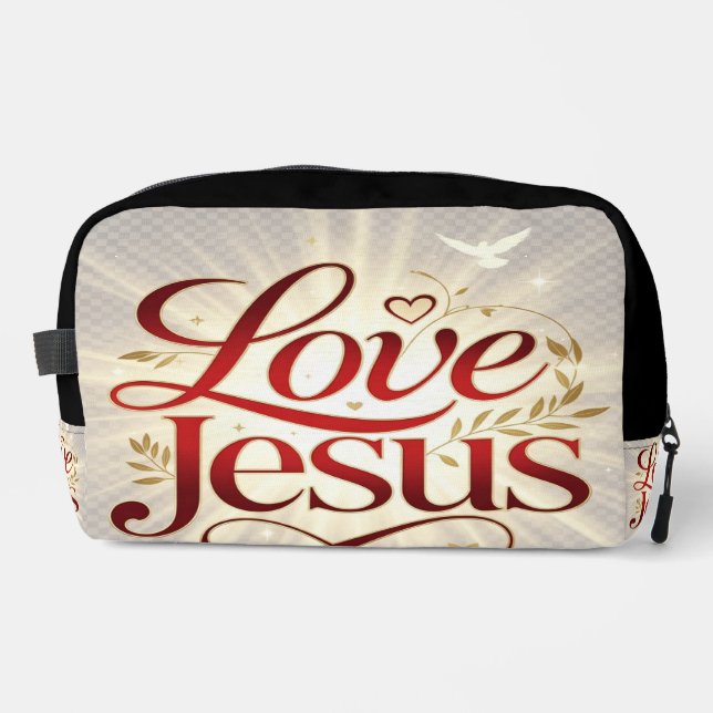 Love Jesus Dopp Kit (Front)