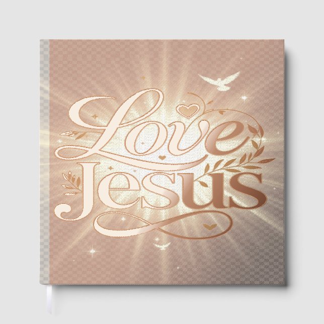 Love Jesus Guest Book (Front)