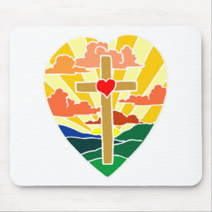 Love Jesus Mouse Mat