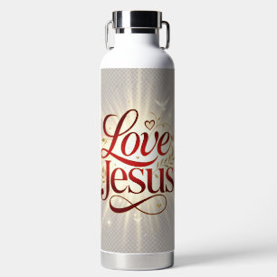 Love Jesus Water Bottle