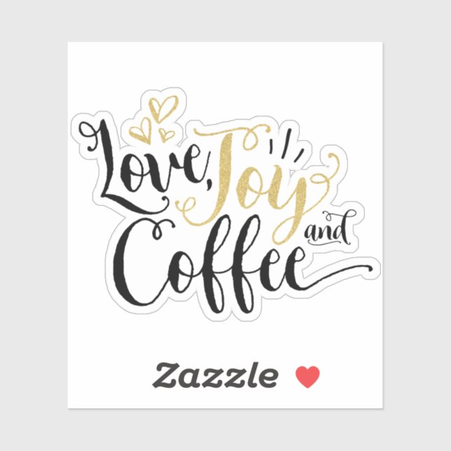 Love, Joy & Coffee | Coffee Lovers (Sheet)