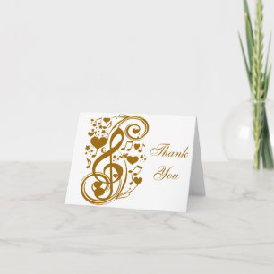 Love & Joy-Gold_ Thank You Card