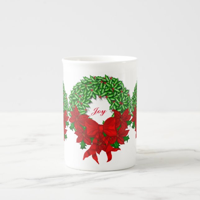 Love Joy Peace Holiday Mug (Front)