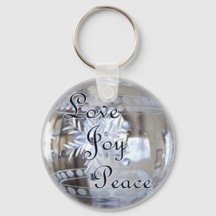 Love, Joy, Peace! Key Ring