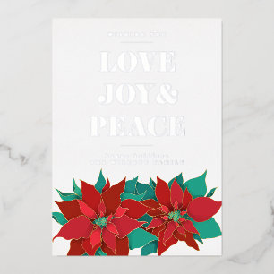 LOVE JOY & PEACE Merry Christmas Holiday