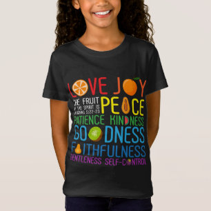 Love Joy The Fruit Of The Spirit Is Peace Patience T-Shirt