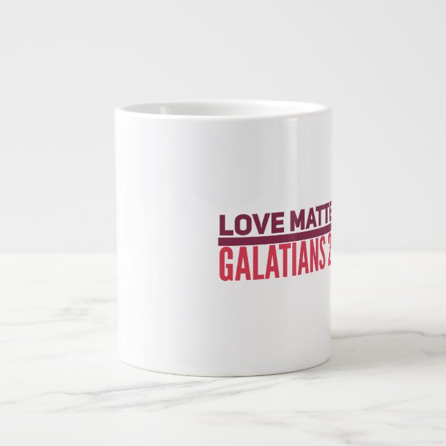 Love - Jumbo Mug (Front)