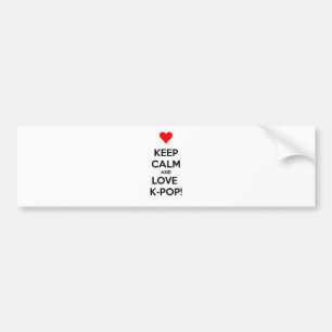 Love K-Pop! Bumper Sticker