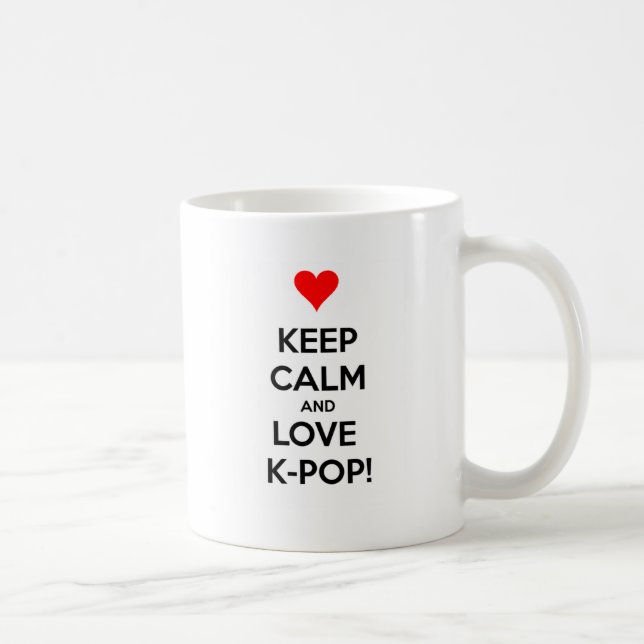 Love K-Pop! Coffee Mug (Right)