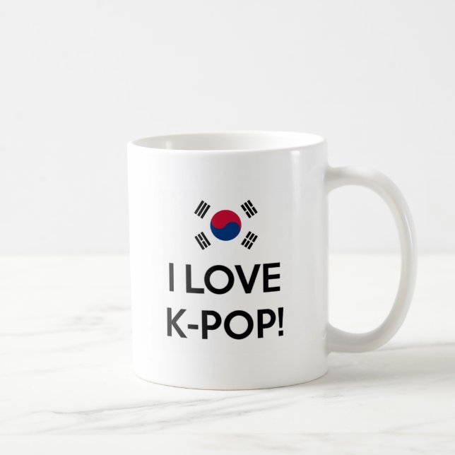 Love K-Pop! Coffee Mug (Right)