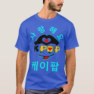 ♪♥Love K-Pop Stylish Men's Basic Dark Basic T♥♫ T-Shirt