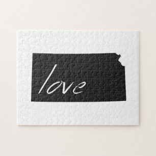 Love Kansas Jigsaw Puzzle