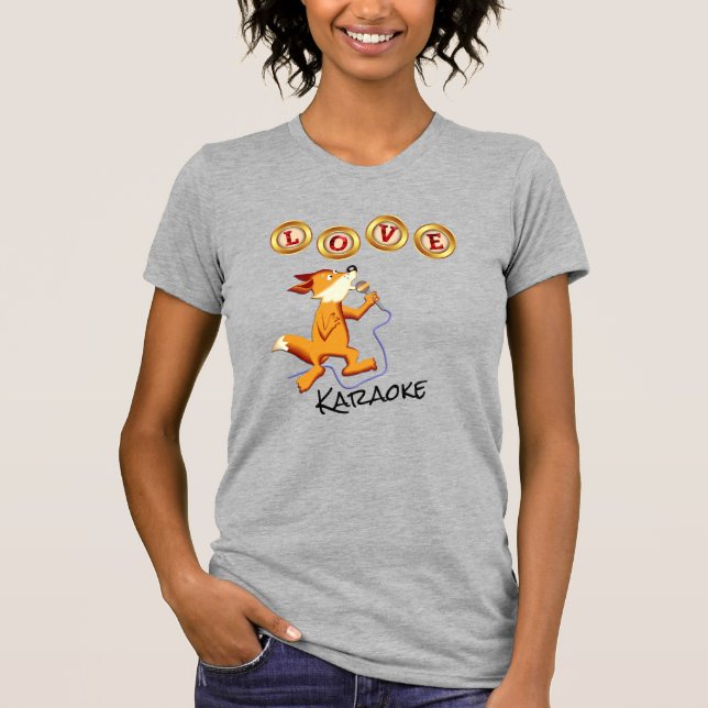 Love Karaoke T-Shirt (Front)