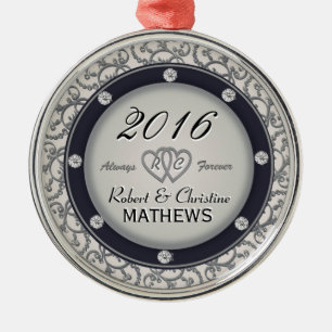 Love Keepsake Metal Tree Decoration