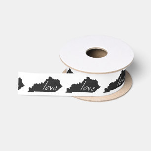 Love Kentucky Satin Ribbon
