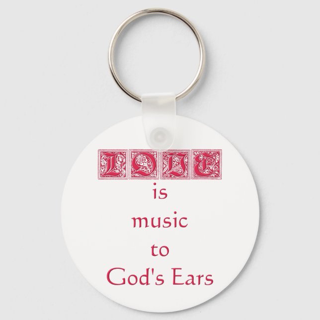 Love Key Ring (Front)