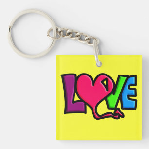 LOVE KEY RING